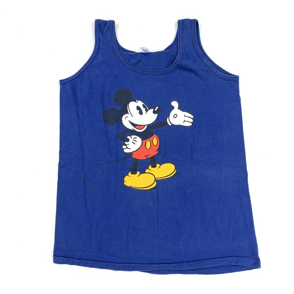 Vintage 80’s Disney Mickey Mouse Tank Top Shirt